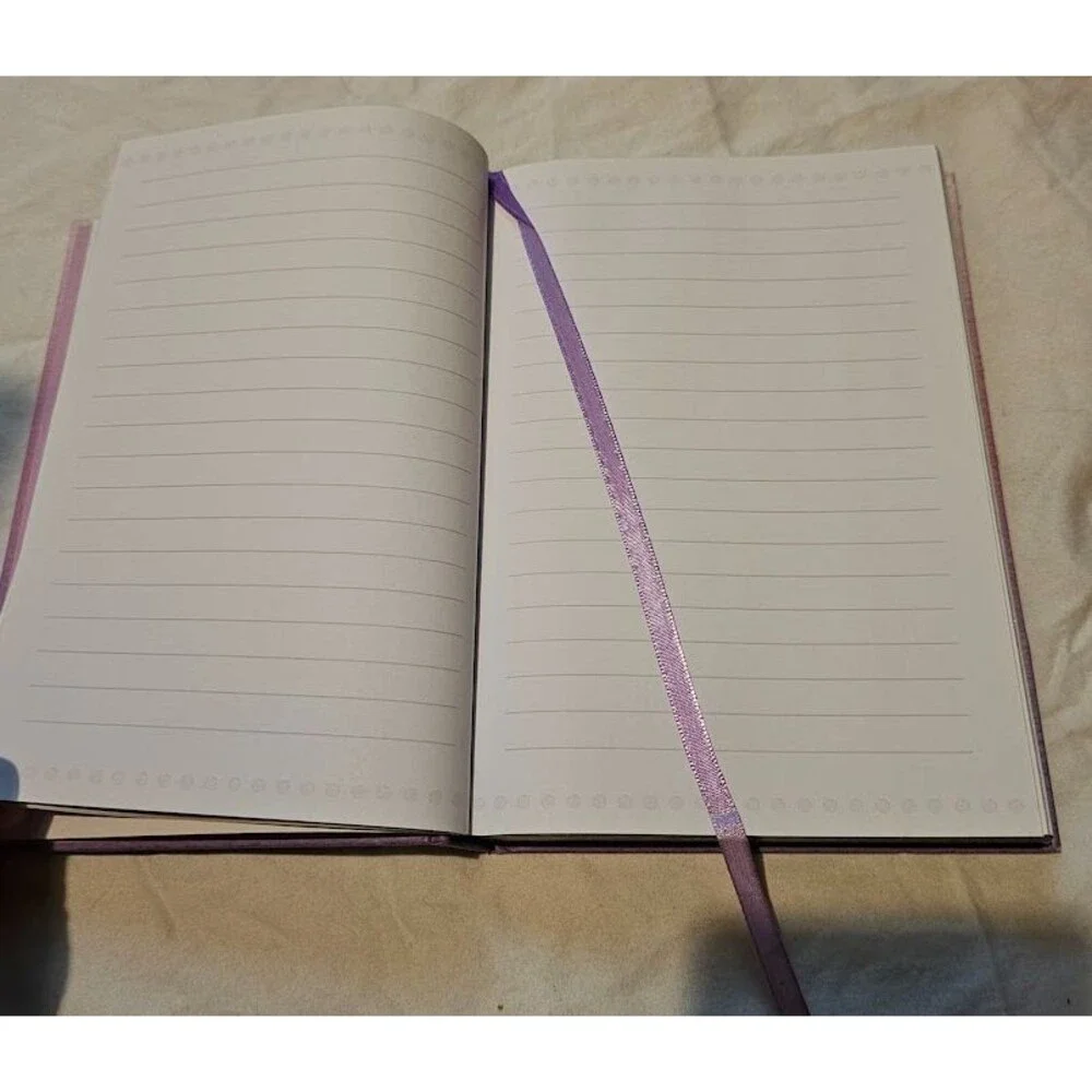 This Christian Art Gifts journal Purple lined Hardcover Ombre